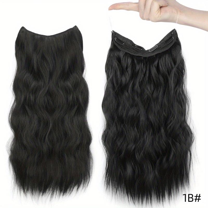 50 8cm Body Wave Hair Extensions w/ Adjustable Invisible Wire