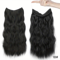 50 8cm Body Wave Hair Extensions w/ Adjustable Invisible Wire