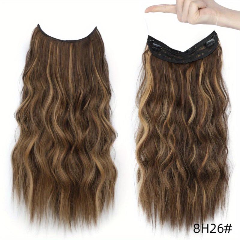 50 8cm Body Wave Hair Extensions w/ Adjustable Invisible Wire
