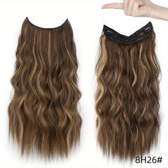 50 8cm Body Wave Hair Extensions w/ Adjustable Invisible Wire