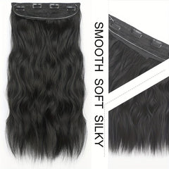 50 8cm Body Wave Hair Extensions w/ Adjustable Invisible Wire