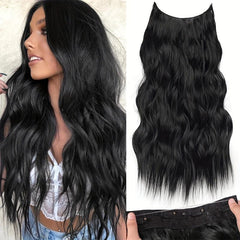 50 8cm Body Wave Hair Extensions w/ Adjustable Invisible Wire