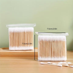 Sanitary Double Head Swabs for Ear Picking and Makeup Removal