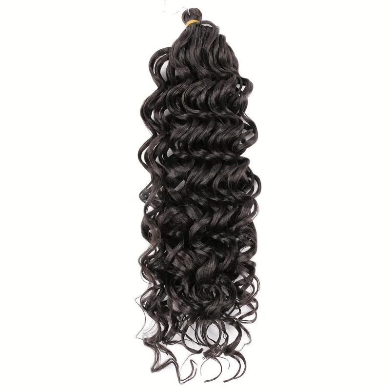 Hawaii Afro Curls Ocean Wave Synthetic Braiding Hair Extensions