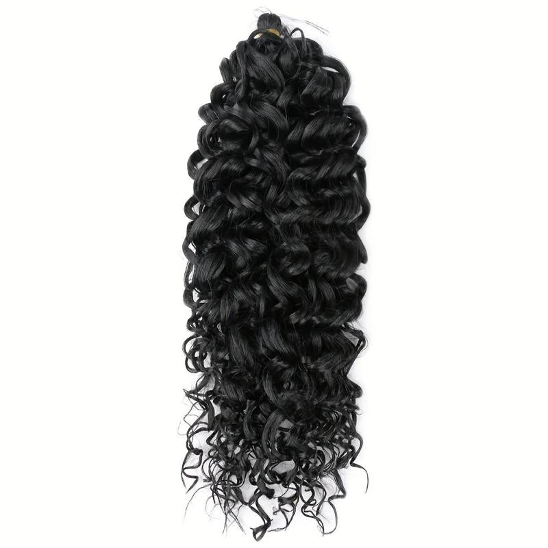 Hawaii Afro Curls Ocean Wave Synthetic Braiding Hair Extensions