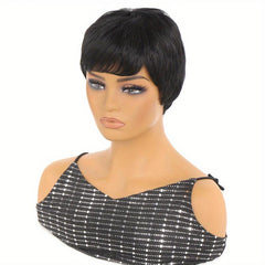 15 24 cm Short Pixie Cut Wig