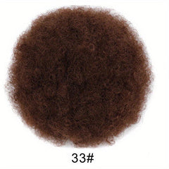 Short Afro Puff Drawstring Ponytail Extension