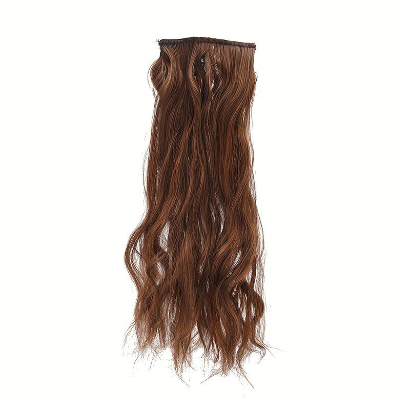 Long Curly Hair Pieces Clip In Extensions Natural Look
