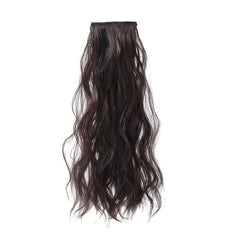 Long Curly Hair Pieces Clip In Extensions Natural Look