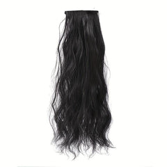 Long Curly Hair Pieces Clip In Extensions Natural Look