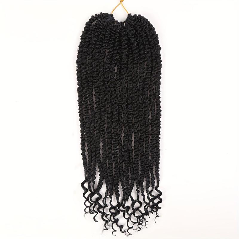 Passion Twist Crochet Hair 1 Pack Synthetic Curly Hair for Women