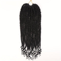 Passion Twist Crochet Hair 1 Pack Synthetic Curly Hair for Women