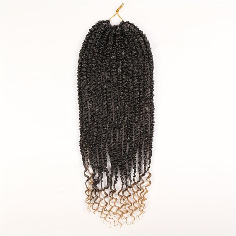 Passion Twist Crochet Hair 1 Pack Synthetic Curly Hair for Women