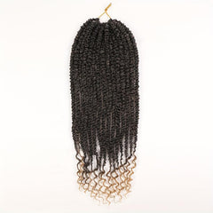 Passion Twist Crochet Hair 1 Pack Synthetic Curly Hair for Women