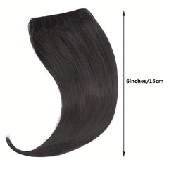 Natural Synthetic Clip In Bangs for Women Perfect Fringe Look