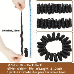 25 4 Cm Jamaican Bounce Crochet Braiding Hair Ombre Spring Twist Hair Extensions