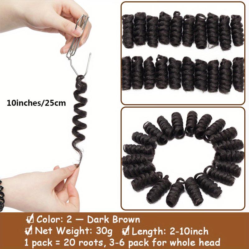 25 4 Cm Jamaican Bounce Crochet Braiding Hair Ombre Spring Twist Hair Extensions
