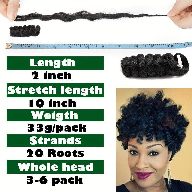 25 4 Cm Jamaican Bounce Crochet Braiding Hair Ombre Spring Twist Hair Extensions
