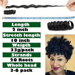 25 4 Cm Jamaican Bounce Crochet Braiding Hair Ombre Spring Twist Hair Extensions