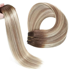 Ombre Straight Long Thick One Piece Hair Extension Clip In Extensions