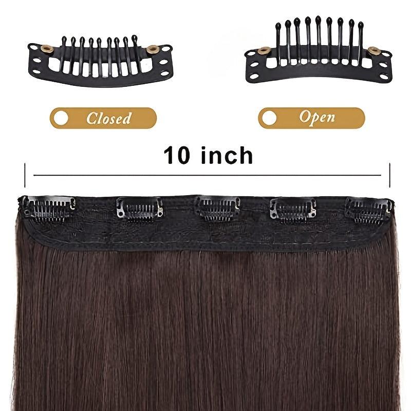 Ombre Straight Long Thick One Piece Hair Extension Clip In Extensions