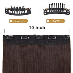 Ombre Straight Long Thick One Piece Hair Extension Clip In Extensions