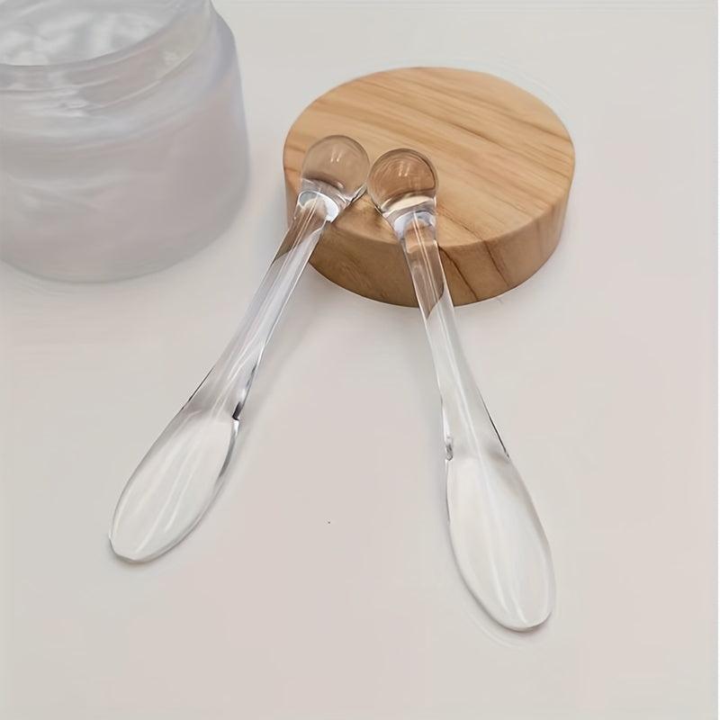 4Pcs Clear Eye Cream Massage Sticks Face Cream Spoon Multifunctional Wand