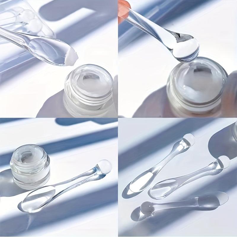 4Pcs Clear Eye Cream Massage Sticks Face Cream Spoon Multifunctional Wand