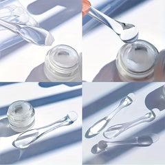 4Pcs Clear Eye Cream Massage Sticks Face Cream Spoon Multifunctional Wand