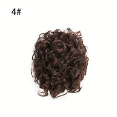 Donut Hair Buns Updo Chignon with Comb Clip-In Extensions