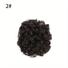 Donut Hair Buns Updo Chignon with Comb Clip-In Extensions