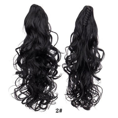 Wavy Ponytail Extensions for Women Messy Curly Hairpiece