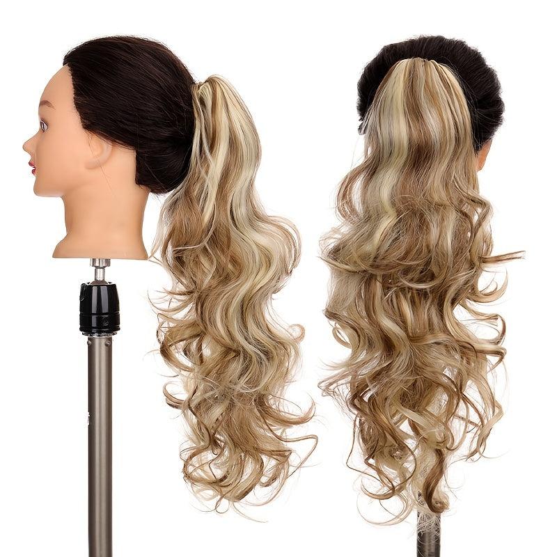 Wavy Ponytail Extensions for Women Messy Curly Hairpiece