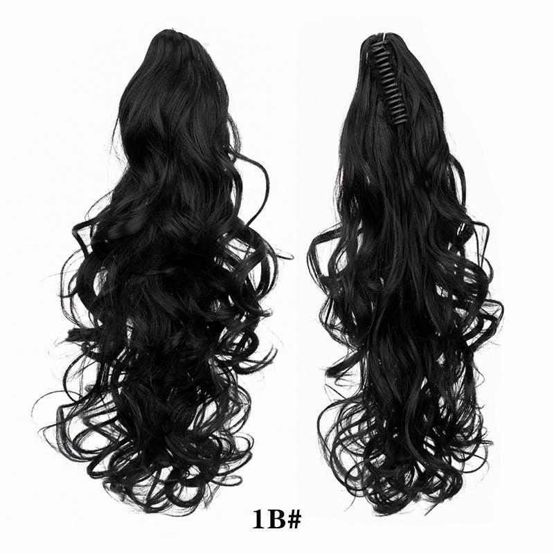 Wavy Ponytail Extensions for Women Messy Curly Hairpiece