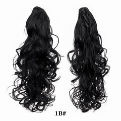 Wavy Ponytail Extensions for Women Messy Curly Hairpiece