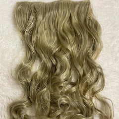 8 Cm Curly Wavy Hair Extensions 5 Clips Synthetic Invisible Hair Extensions