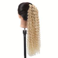 Curly Wave Clip In Ponytail Extension Synthetic Hairpieces