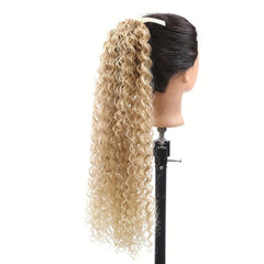 Curly Wave Clip In Ponytail Extension Synthetic Hairpieces