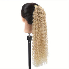 Curly Wave Clip In Ponytail Extension Synthetic Hairpieces
