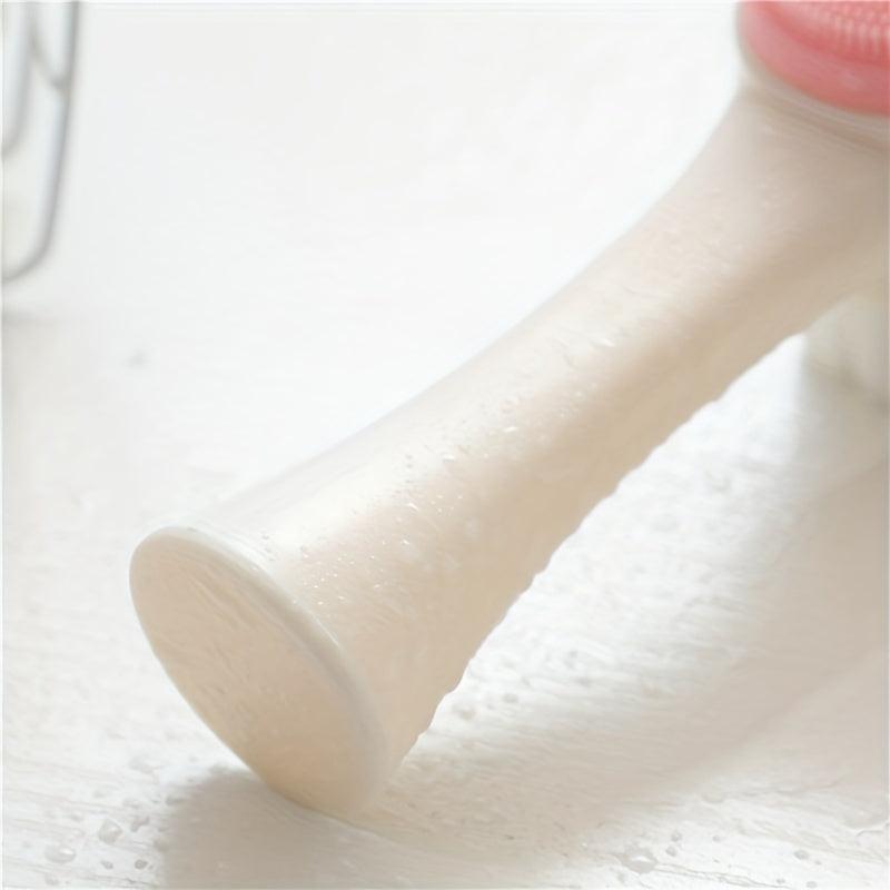 Double Side Facial Brush Soft Bristles Skin Care Silicone Face Brush