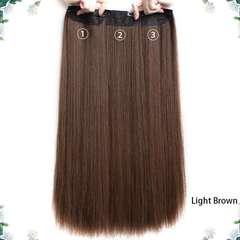 Long Curly Clip In Hair Extensions Wave Hairpiece