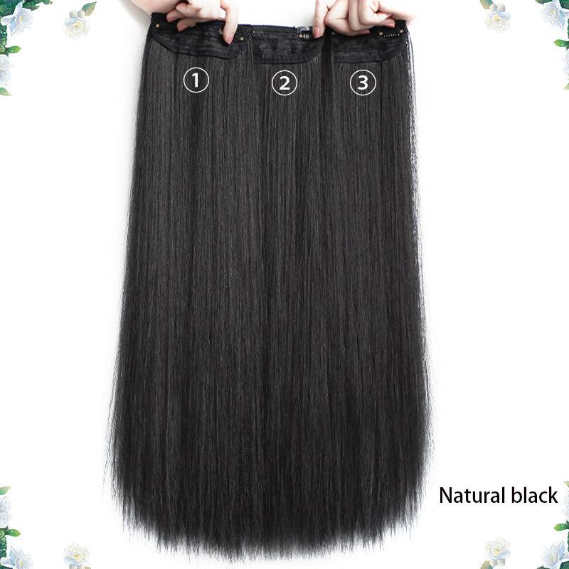 Long Curly Clip In Hair Extensions Wave Hairpiece