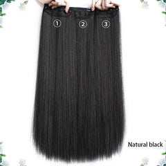 Long Curly Clip In Hair Extensions Wave Hairpiece