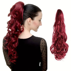 Wavy Curly Ponytail Extensions Natural Look