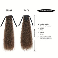 Water Wave Ponytail Extensions 55-88 cm