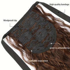 Water Wave Ponytail Extensions 55-88 cm