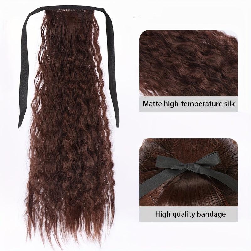Water Wave Ponytail Extensions 55-88 cm