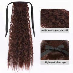Water Wave Ponytail Extensions 55-88 cm