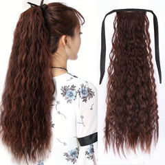Water Wave Ponytail Extensions 55-88 cm
