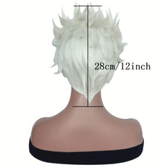 Synthetic Hair 30 Short Wig Anime Cosplay Wig For Halloween